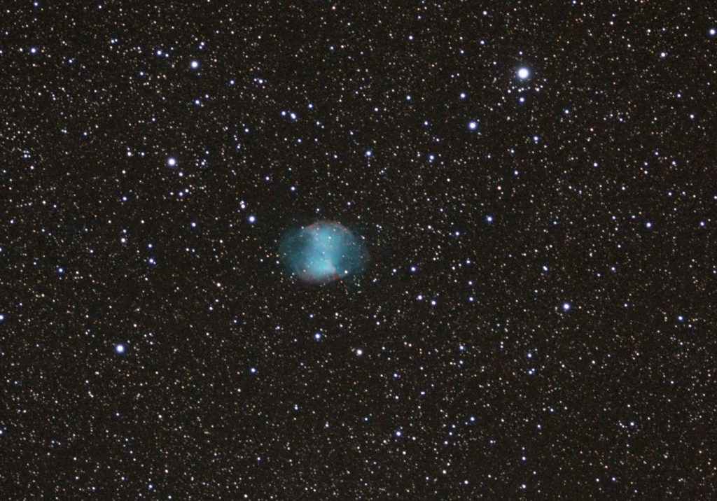 Messier 27 Mglawica Hantle