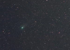 Animacja przelotu komety 21P Giacobini-Zinner w godzinach 00:55-01:44
