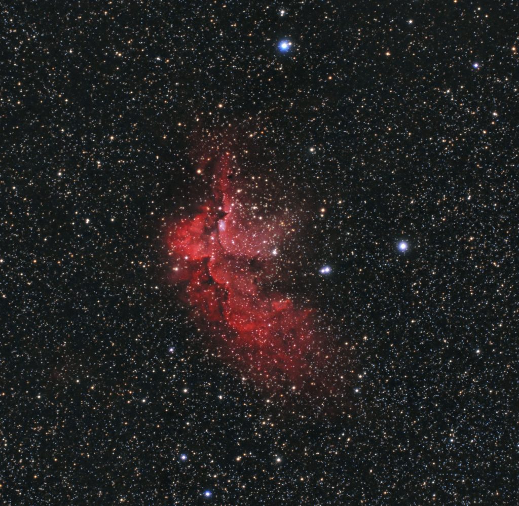 NGC 7380 Mgławica Czarodzieja