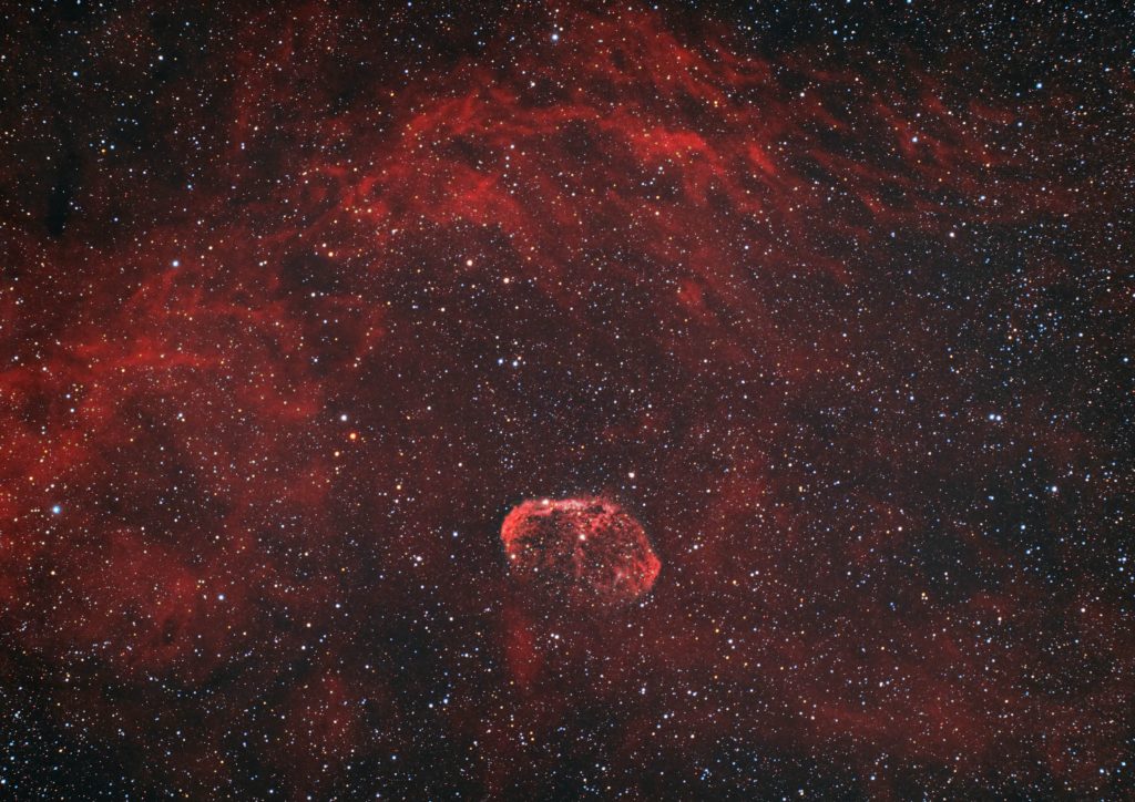 NGC 6888 Mgławica Półksiężyc – Crescend