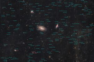 Galaktyki M81 i M82 skąpane w Mgławicy IFN (Integrated Flux Nebulas)